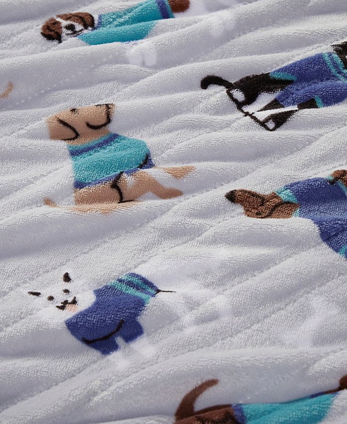 Beautyrest Novelty Electric Plush Throw, 60" x 70" Macy's