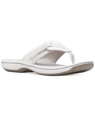 Cloudsteppers by clarks brinkley drift flip flop on sale