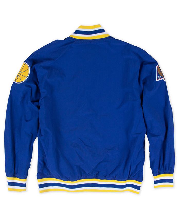 Mitchell Ness Men s Golden State Warriors Authentic Warm Up