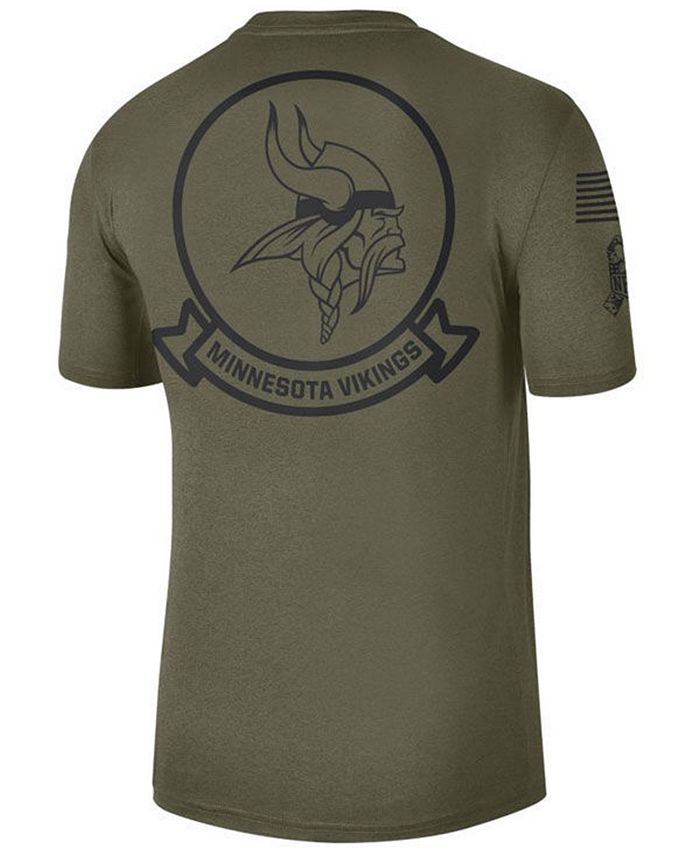 Nike Men's Minnesota Vikings Salute To Service Seal T-Shirt & Reviews ...