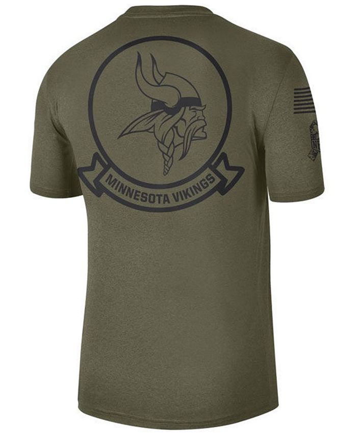 Nike Men's Minnesota Vikings Salute To Service Seal TShirt Macy's