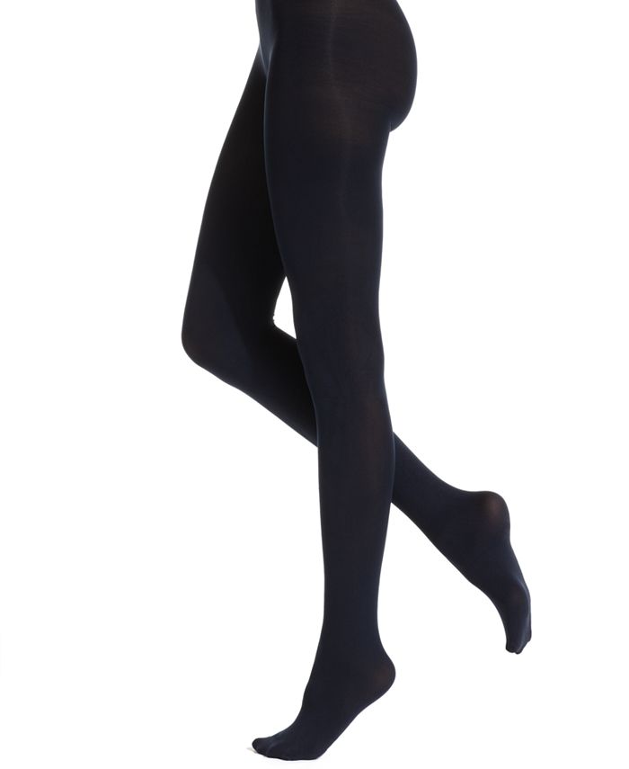 DKNY Women's Basic Opaque Control Top Tights - Macy's