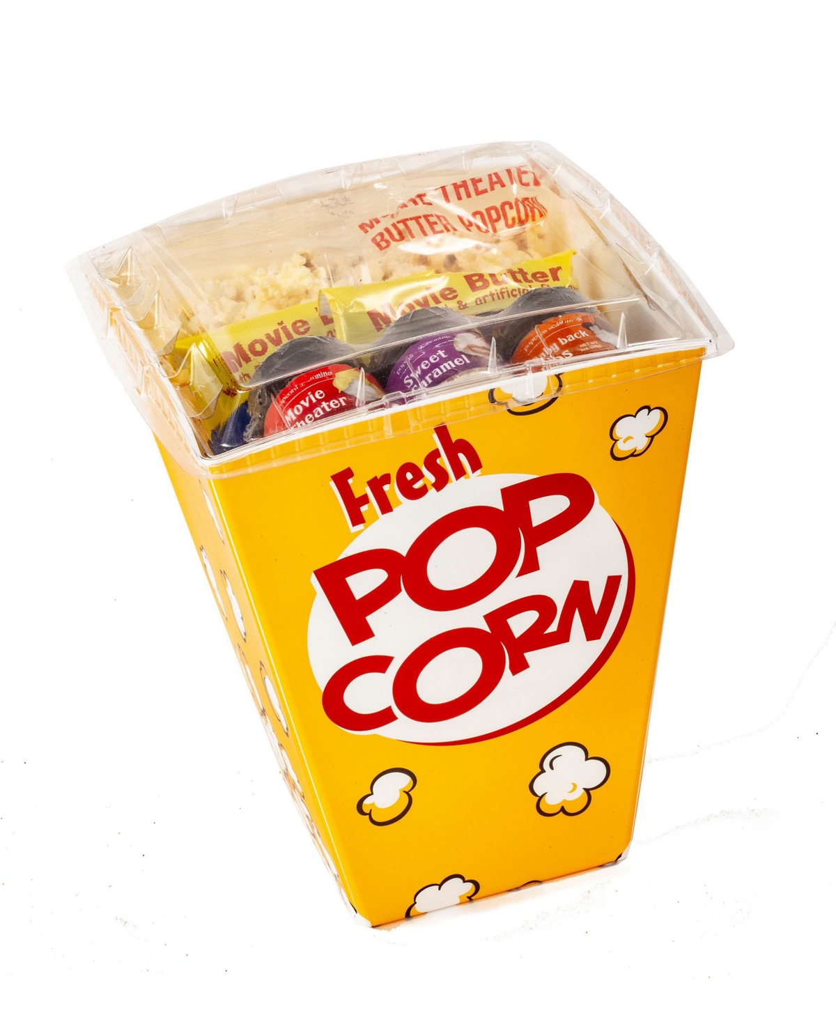 Wabash Valley Farms Fresh Popcorn Ready To Give Gift Set In Yellow