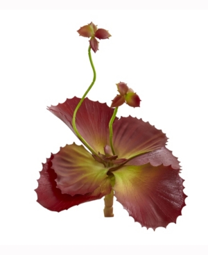 Nearly Natural 10in. Succulent Artificial Plant Set Of 12 In Burgundy