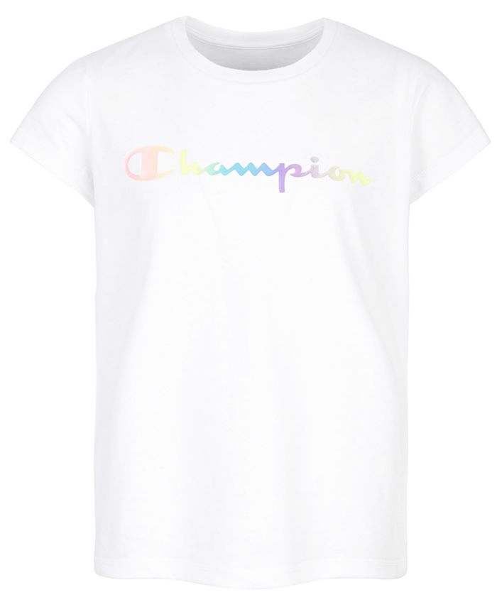 Champion - Big Girls Ombr&eacute; Logo T-Shirt
