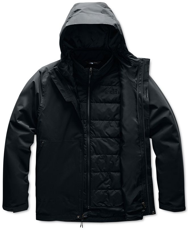 The North Face Mens Carto 3-in-1 Triclimate Jacket & Reviews - Coats & Jackets - Men - Macy&#39;s
