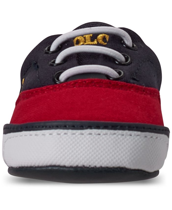 Polo Ralph Lauren Infant Boys Vaughn II Layette Crib Booties from