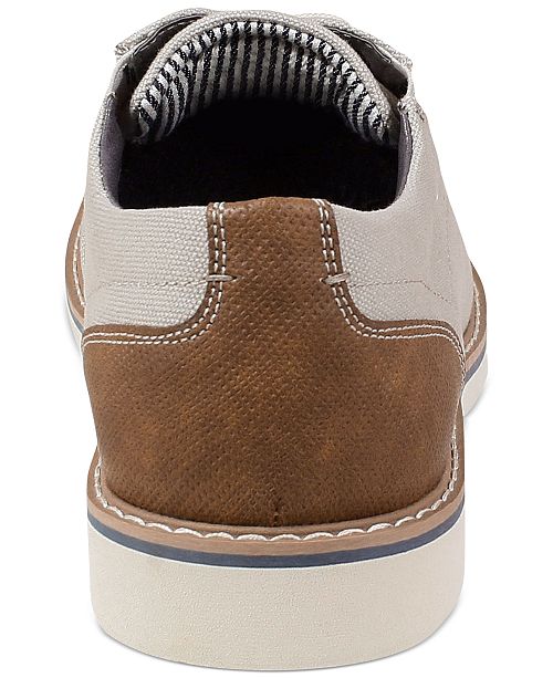 black canvas oxfords