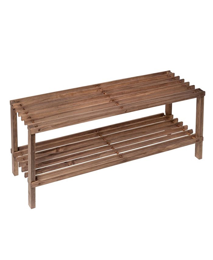 Honey Can Do 2Shelf Shoe Rack, Espresso Macy's