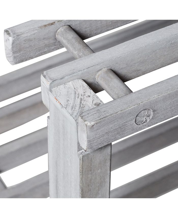 Honey Can Do 2Shelf Shoe Rack, Gray Macy's