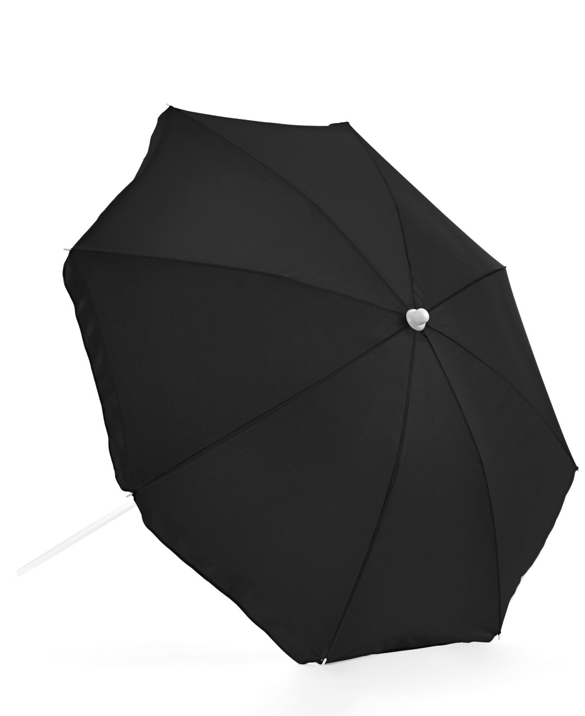 by Picnic Time Large 5.5 ft. Portable Beach Umbrella - BLACK