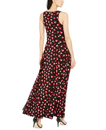 Michael Kors Petal Print Maxi Dress Macy s