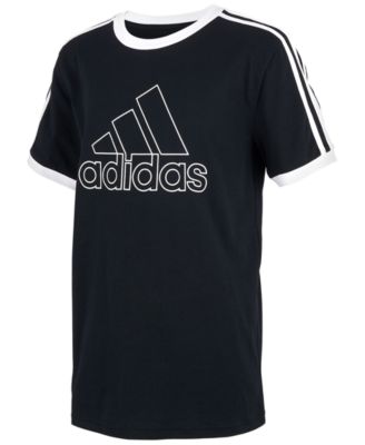 adidas - Little Boys Cotton Ringer T-Shirt