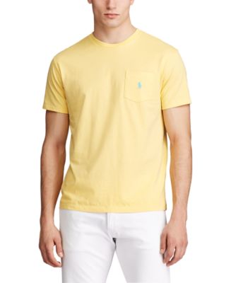 Polo Ralph Lauren Men's Crew Neck Pocket T-Shirt & Reviews - T-Shirts - Men  - Macy's