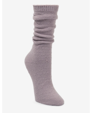 image of Donna Karan Super Soft Slouch Pointelle Boot Sock