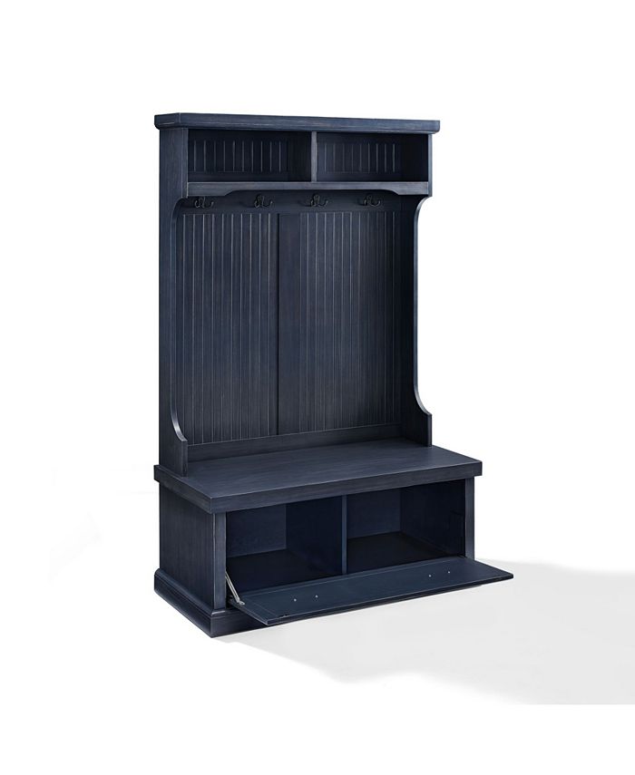 Crosley Seaside Hall Tree In Distressed Macy's