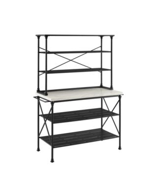 Madeleine 2 Piece Kitchen Island Hutch Set