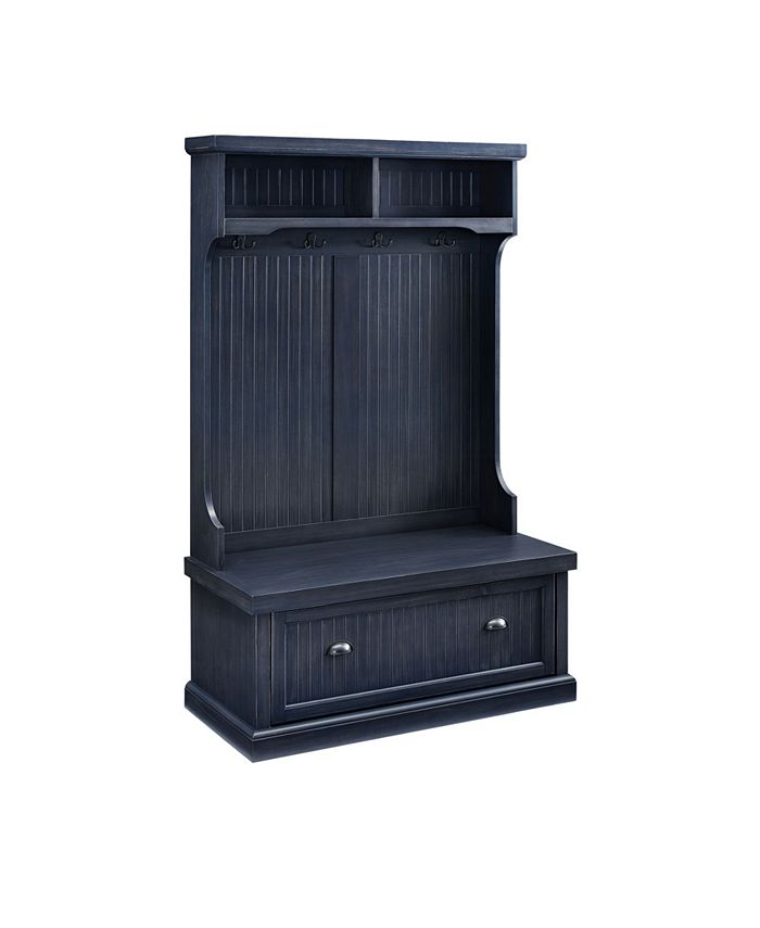 Crosley Seaside Hall Tree In Distressed Macy's