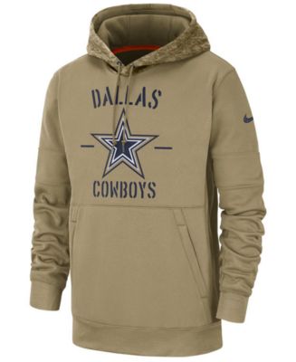 Nike Men s Dallas Cowboys Salute To Service Therma Hoodie Macy s