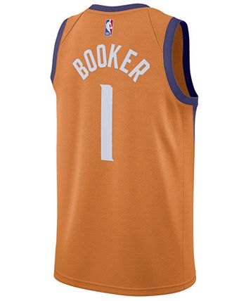 Nike Men's Devin Booker Phoenix Suns Statement Swingman Jersey - Macy's