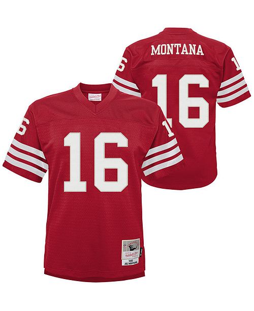 Mitchell Ness Big Boys Joe Montana San Francisco 49ers Legacy