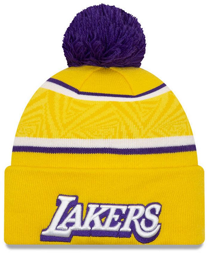New Era Los Angeles Lakers City Series Knit Hat Macy's