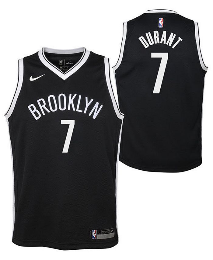  Nike Kevin Durant Brooklyn Nets NBA Boys Youth 8-20 Black Icon  Edition Swingman Jersey (as1, Alpha, m, Regular) : Sports & Outdoors