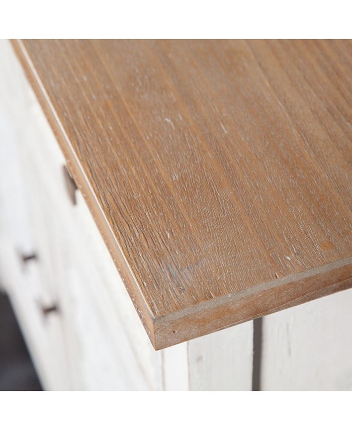 Luxen Home Wood And Metal Buffet Console & Reviews Furniture