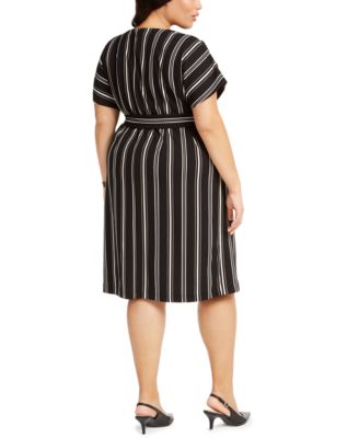 macys striped dress