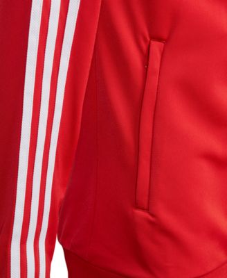 boys red adidas jacket