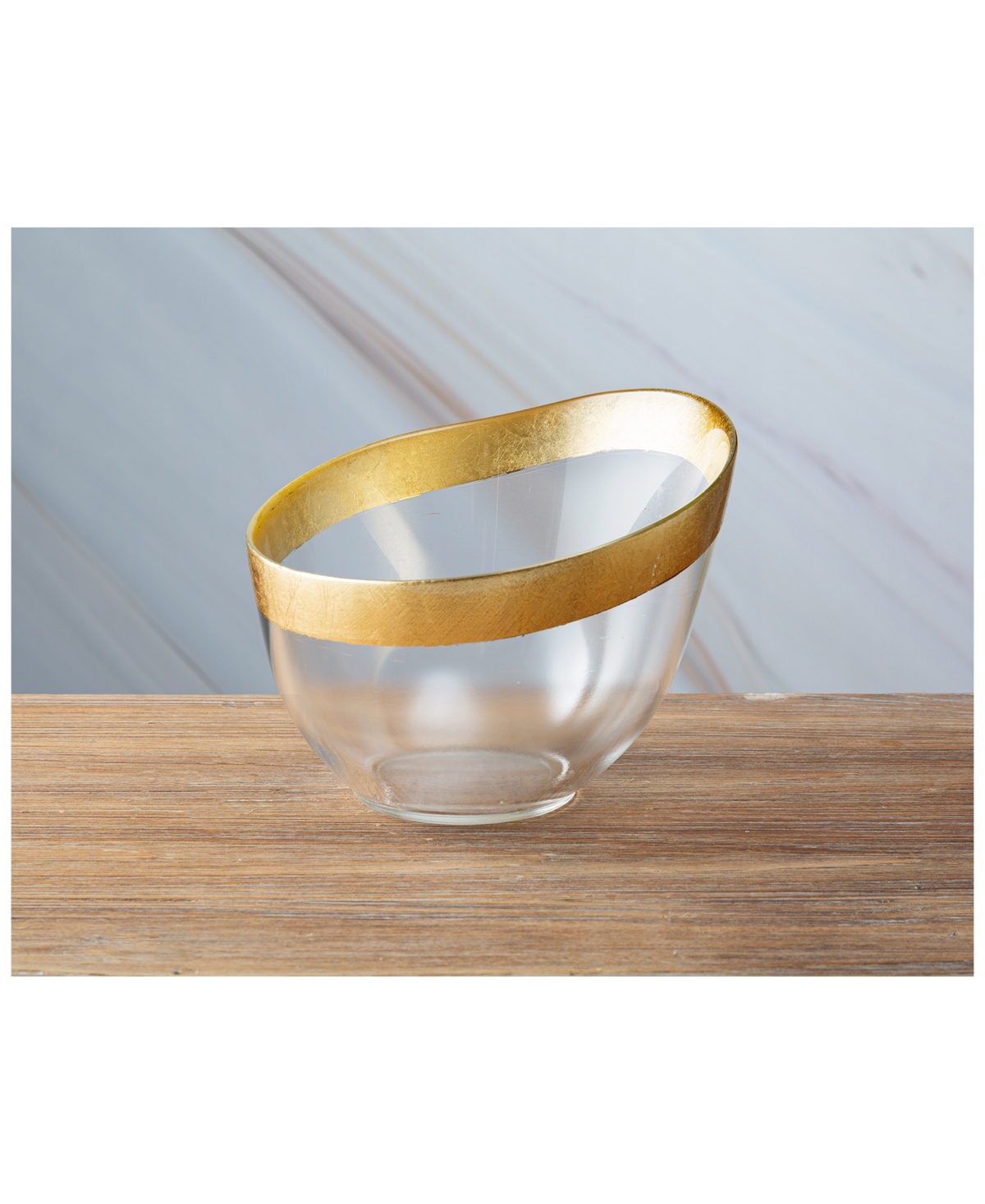 Classic Touch Glass Candy Bowl