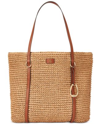 ralph lauren crochet bag