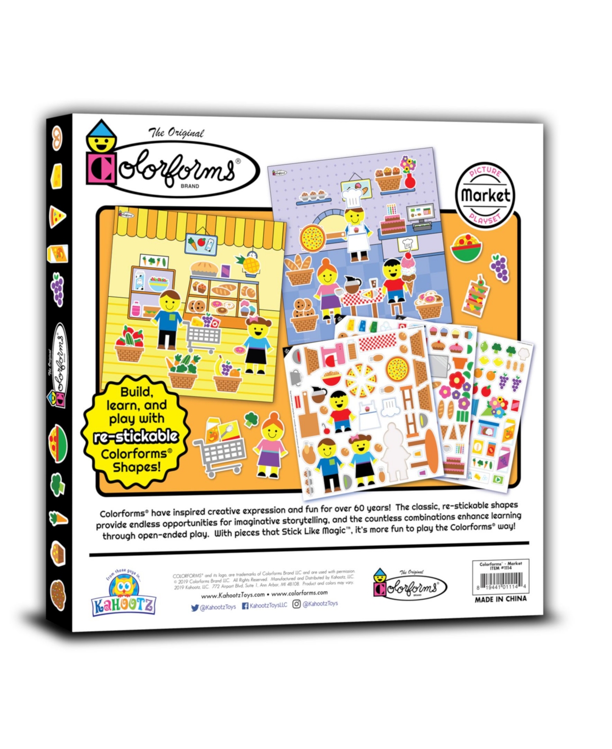 Colorforms Picture Play Set In Multi