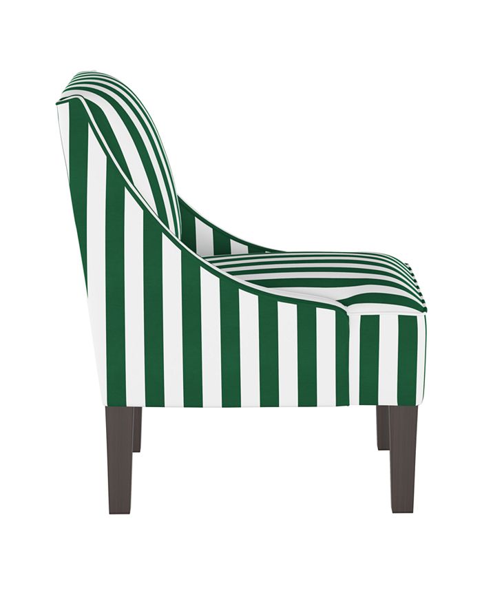 Skyline Glendale Swoop Arm Chair Macy's