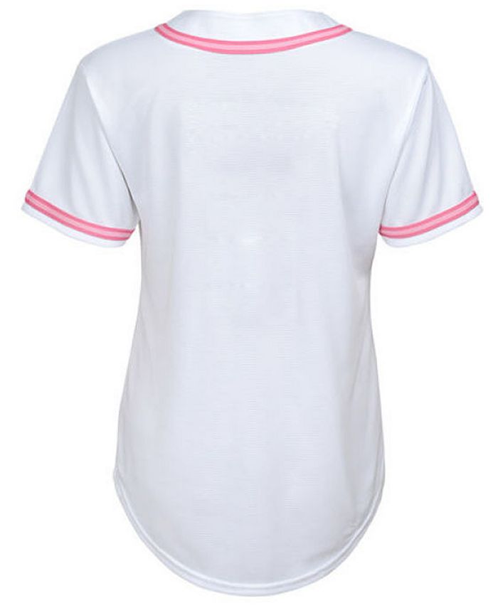 Majestic Girls' St. Louis Cardinals Pink Fashion Jersey - Macy's