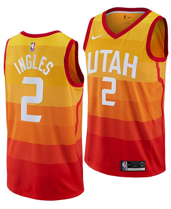 Nike Men's Joe Ingles Utah Jazz City Edition Swingman Jersey Macy's