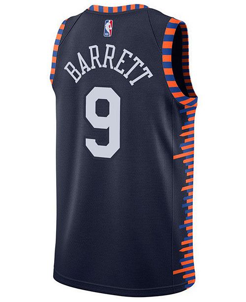 Nike Men's RJ Barrett New York Knicks City Edition Swingman Jersey ...