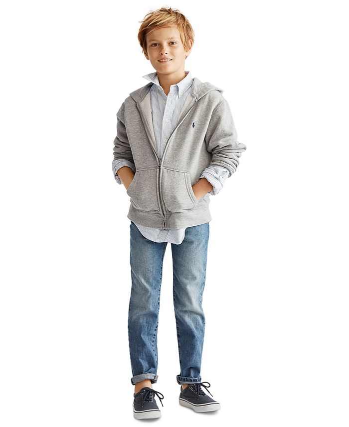 Polo Ralph Lauren Toddler and Little Boys Straight-Fit Mott Jeans - Macy's