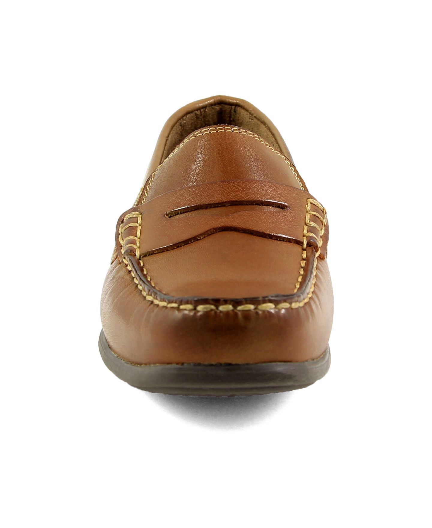 Мокасины Florsheim Jasper Driver, JR. Shoes для мальчиков, цвет: Седельно-коричневый рыжевато-коричневый — фото 2