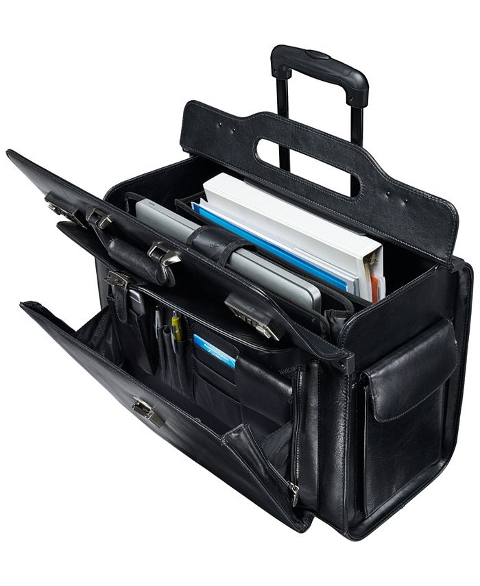 Mancini Signature Collection Deluxe Wheeled Catalog Case Macy's