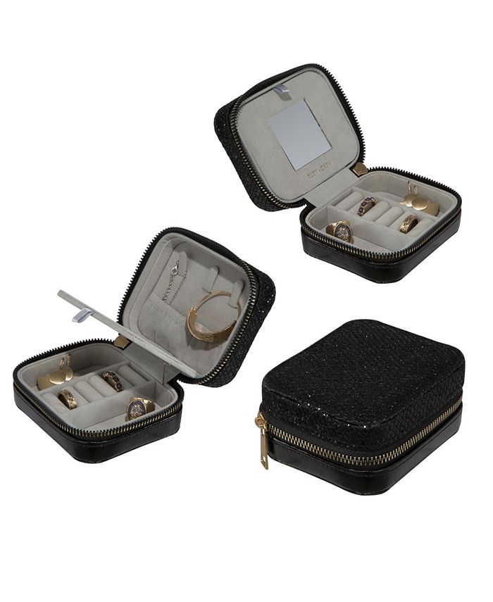 Ruby + Cash Sequin Mini Zippered Travel Jewelry Organizer Box Macy's