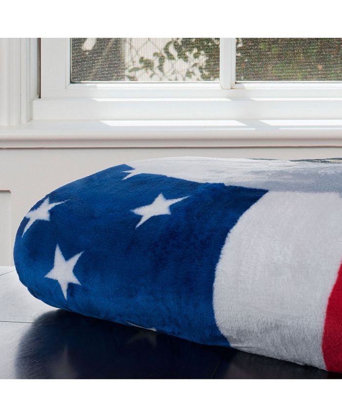 Baldwin Home Eagle Heavy Thick Plush Mink Blanket Macy's