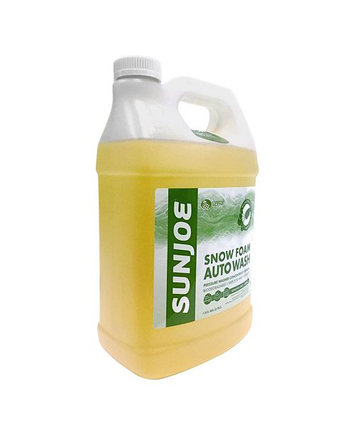 Sun Joe Premium Snow Foam Pressure Washer Rated Car Wash Soap And Cleaner Pineapple Scent 1 Gallon Reviews Home Macy S