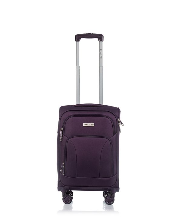 CHAMPS 3-Pc. Travelers Softside Luggage Set & Reviews - Luggage Sets ...