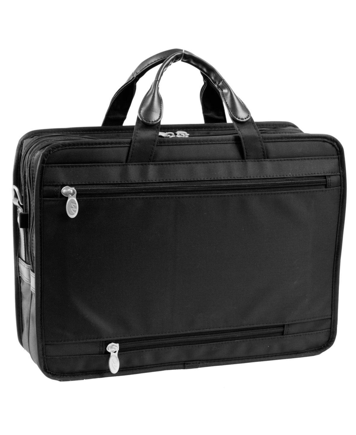 McKlein Hubbard, 15" Double Compartment Laptop Briefcase