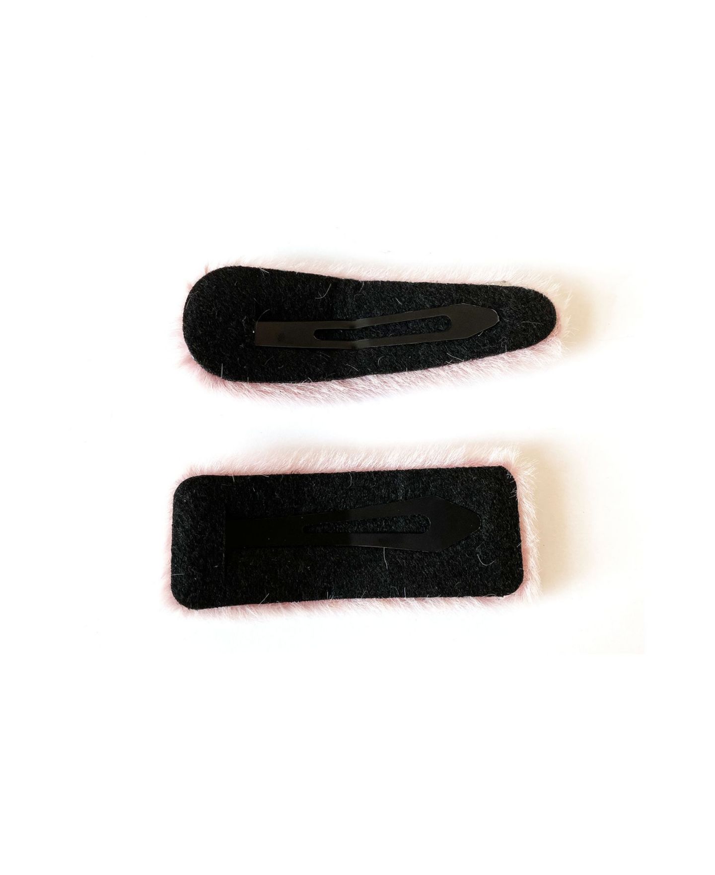 Женские аксессуары Soho Style Pastel Faux-Fur Hair Clip Two-Piece Set — фото 2