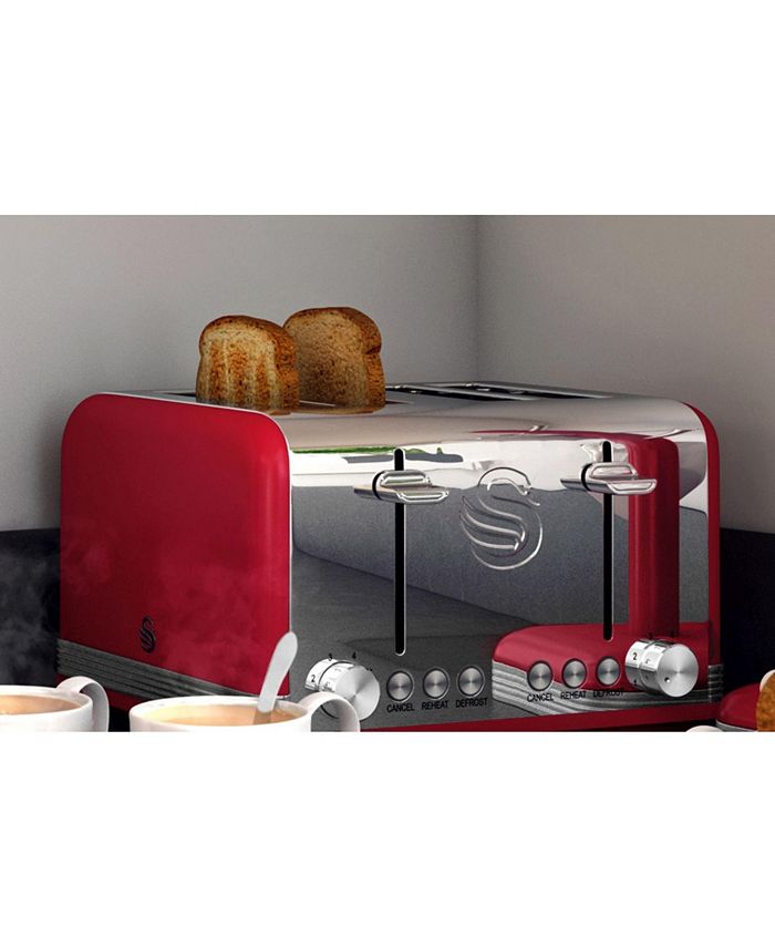 Swan 4 Slice Retro Toaster – Swan USA