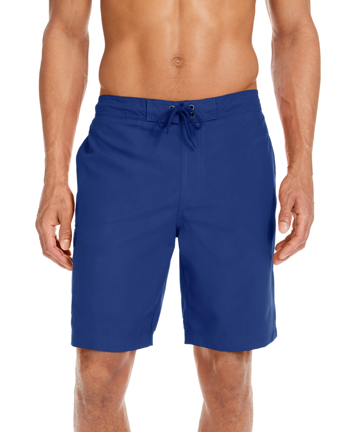 Men's Solid Quick-Dry 9" E-Board Shorts, Created for Macy's - Fire