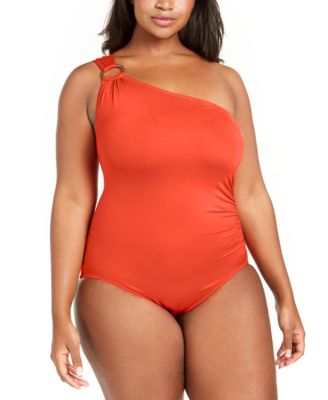 michael kors orange swimsuit