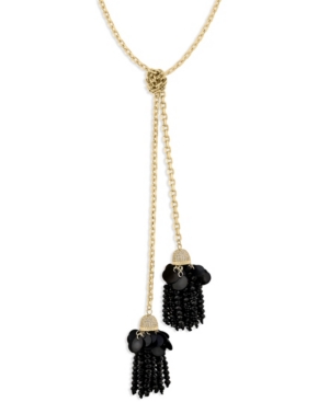 image of Zaxie Luxe Black Sequin Wrap Necklace